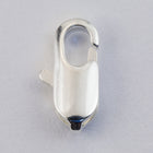10mm x 4mm Bright Silver Rectangular Lobster Clasp #CLB184-General Bead