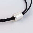 7mm x 5mm Bright Silver String-On Clasp #CLB191-General Bead