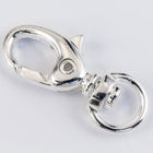 30mm x 15mm Bright Silver Swivel Lobster Clasp #CLB200-General Bead