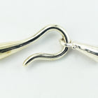 24mm Bright Silver Hook and Eye Clasp #CLB209-General Bead