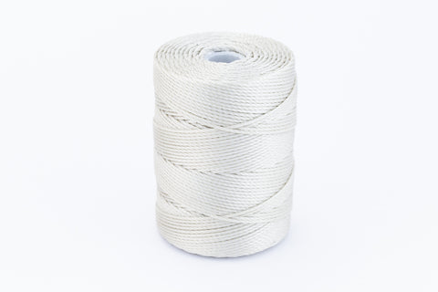 Beige C-Lon 0.4mm Bonded Nylon Fine Bead Cord-General Bead