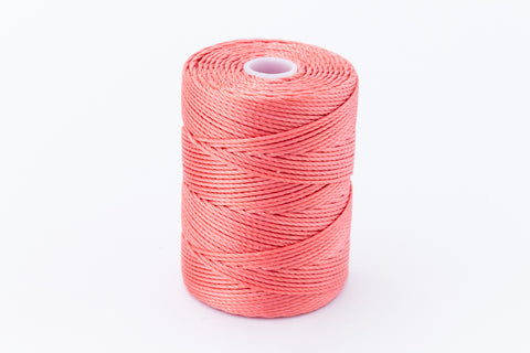 Chinese Coral C-Lon 0.9mm Bonded Nylon Heavy Bead Cord-General Bead