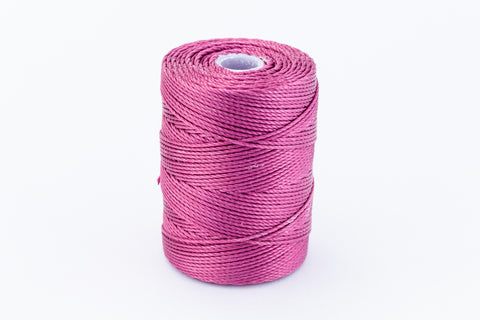 Cerise C-Lon 0.5mm Bonded Nylon Bead Cord-General Bead