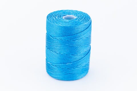 Cyan C-Lon 0.5mm Bonded Nylon Bead Cord-General Bead