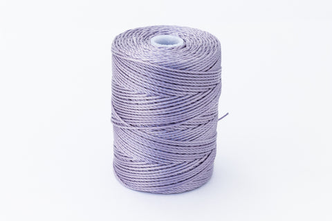 French Lilac C-Lon 0.4mm Bonded Nylon Fine Bead Cord-General Bead
