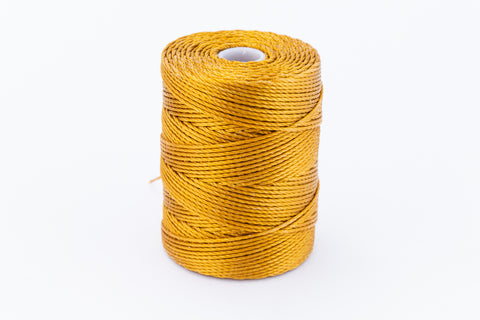 Gold C-Lon 0.5mm Bonded Nylon Bead Cord-General Bead