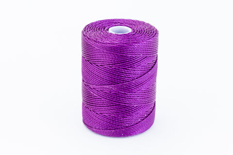 Grape C-Lon 0.4mm Bonded Nylon Fine Bead Cord-General Bead