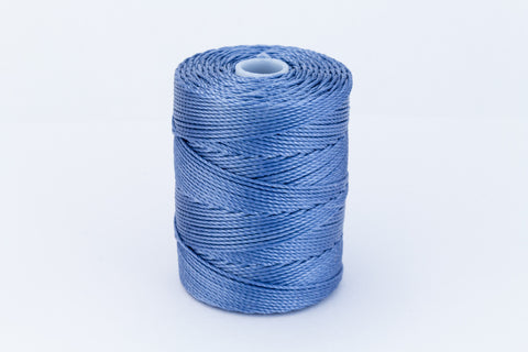 Light Blue C-Lon 0.4mm Bonded Nylon Fine Bead Cord-General Bead