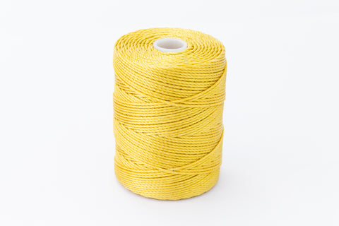 Light Maize C-Lon 0.5mm Bonded Nylon Bead Cord-General Bead