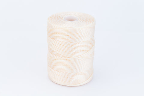 Peach Glow C-Lon 0.9mm Bonded Nylon Heavy Bead Cord-General Bead