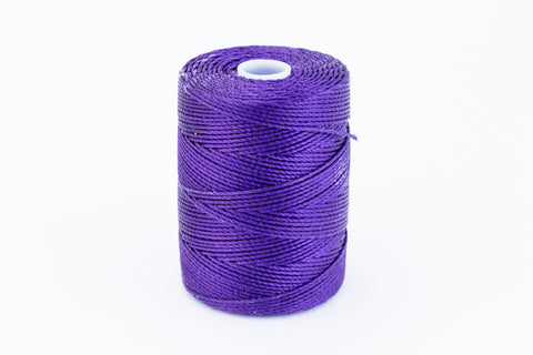 Purple C-Lon 0.5mm Bonded Nylon Bead Cord-General Bead