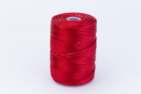 Shanghai Red C-Lon 0.9mm Bonded Nylon Heavy Bead Cord-General Bead