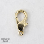 10mm Gold Tone Flat Lobster Clasp #CLC020-General Bead