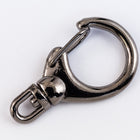 33mm x 19mm Gunmetal Round Swivel Clasp #CLC192-General Bead