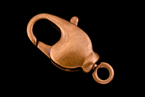 9mm x 17mm Antique Copper Swivel Lobster Clasp #CLD151-General Bead