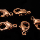 7mm x 12mm Bright Copper Lobster Clasp #CLK143-General Bead