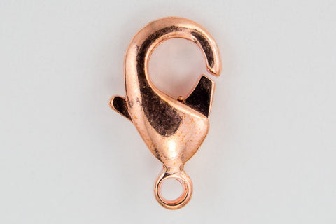 7mm x 12mm Bright Copper Lobster Clasp #CLK143-General Bead