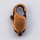 10mm x 4mm Antique Copper Rectangular Lobster Clasp #CLD184-General Bead