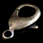 27mm Antique Brass Lobster Clasp #CLE153-General Bead