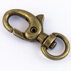 30mm x 15mm Antique Brass Swivel Lobster Clasp #CLE200-General Bead