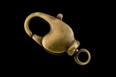 9mm x 17mm Antique Brass Swivel Lobster Clasp #CLF151-General Bead