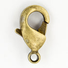 5mm x 9mm Antique Brass Lobster Clasp #CLF152-General Bead