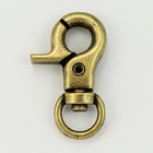 30mm x 18mm Antique Brass Swivel Clasp #CLF166-General Bead