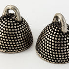 21mm x 11mm Antique Silver Oval Studded Magnetic Clasp #CLF183-General Bead