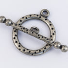21mm x 36mm Antique Silver Toggle Clasp #CLF193-General Bead