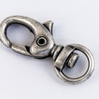 30mm x 15mm Antique Silver Swivel Lobster Clasp #CLF200-General Bead