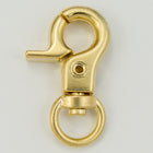 30mm x 18mm Matte Gold Swivel Clasp #CLG166-General Bead