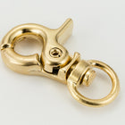 30mm x 18mm Matte Gold Swivel Clasp #CLG166-General Bead