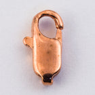 10mm x 4mm Bright Copper Rectangular Lobster Clasp #CLI184-General Bead