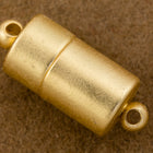 17mm x 7mm Matte Gold Magnetic Barrel Clasp #CLG186-General Bead