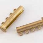 26mm x 10mm Matte Gold 4 Loop Magnetic Slide Clasp #CLG189-General Bead