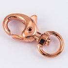 30mm x 15mm Bright Copper Swivel Lobster Clasp #CLH200-General Bead