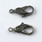 13mm Gunmetal Flat Lobster Clasp #CLJ020-General Bead