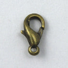 10mm Antique Brass Lobster Clasp #CLN011-General Bead