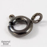 6mm Gunmetal Spring Ring Clasp-General Bead