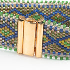 10mm x 24mm Antique Gold Leaf Beadslide Clasp #CLD307