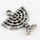 20mm Antique Silver Menorah Charm #CMA001-General Bead