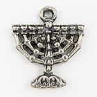 20mm Antique Silver Menorah Charm #CMA001-General Bead