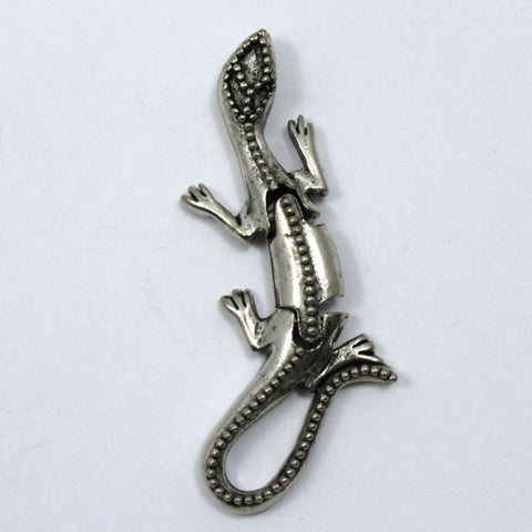 48mm Silver Moving Lizard-General Bead