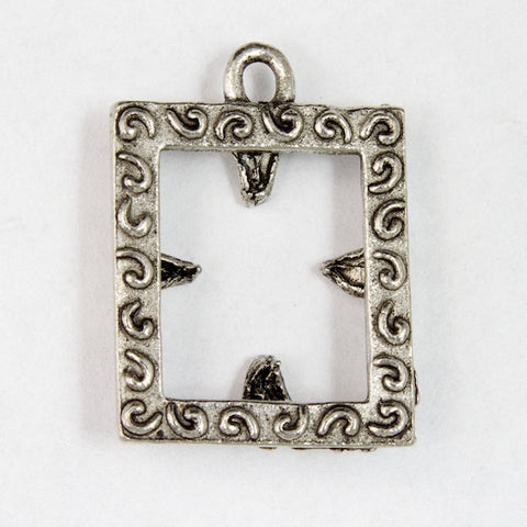 18mm Antique Pewter Frame Setting-General Bead