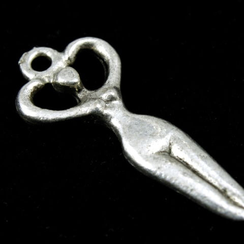 24mm Antique Pewter Goddess Charm #CMB762 24mm Antique Pewter Goddess Charm #CMB762