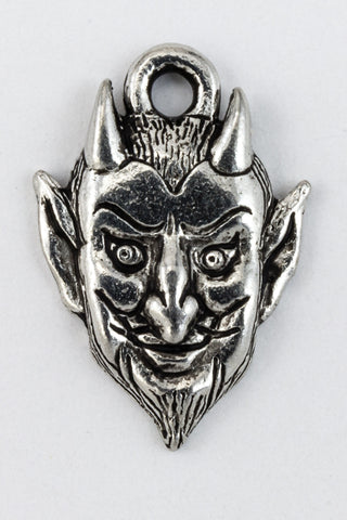 16mm Antique Silver Handsome Devil Charm #CMB770-General Bead