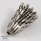 17mm Antique Silver Fringe Cone-General Bead
