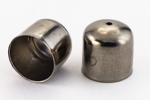 10mm Gunmetal Smooth Rounded Bead Cone #COC001-General Bead