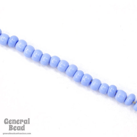 5/0 Opaque Light Blue Czech Seed Bead (40 Gm, 1/2 Kilo) #CSA045-General Bead