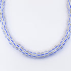6/0 Opaque Blue/Grey Double Stripe Seed Bead (20 Gm, 1/2 Kilo) #CSB001-General Bead